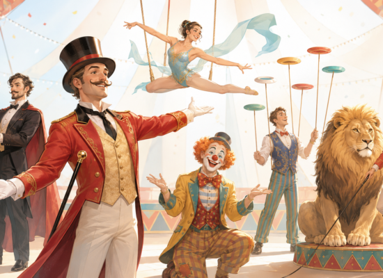 O CIRCO DE TALENTOS